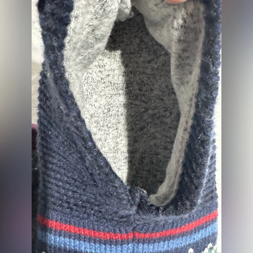 Bombas Fair Isle Gripper Slipper Size Mens Large 10-12.5 - Picture 9 of 11